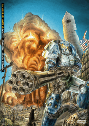 Fallout 4: La guerra non cambia mai - Stampa Ed. limitata in A3
